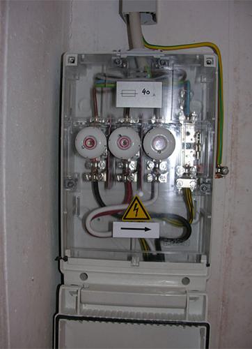 Hauptsicherung des Hausanschlusses